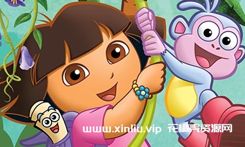动画《爱探险的朵拉/Dora the Explorer》英文版全8季+英文绘本+电影合集